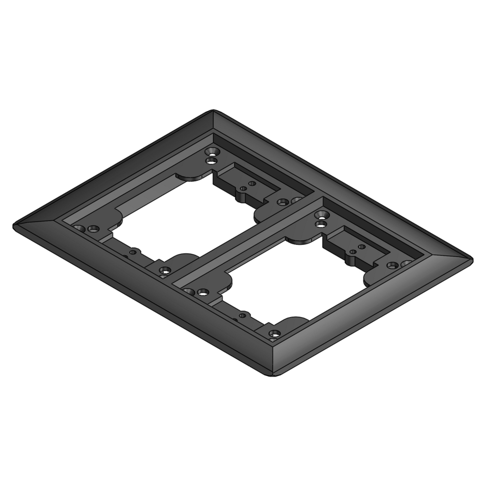 ABB - Installation Products P64P-2G-CP-BLK