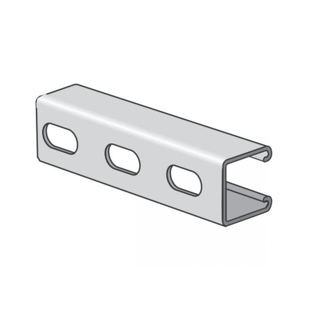 CHAN 10FT L 1-5/8IN W 12GA CS, Domestic