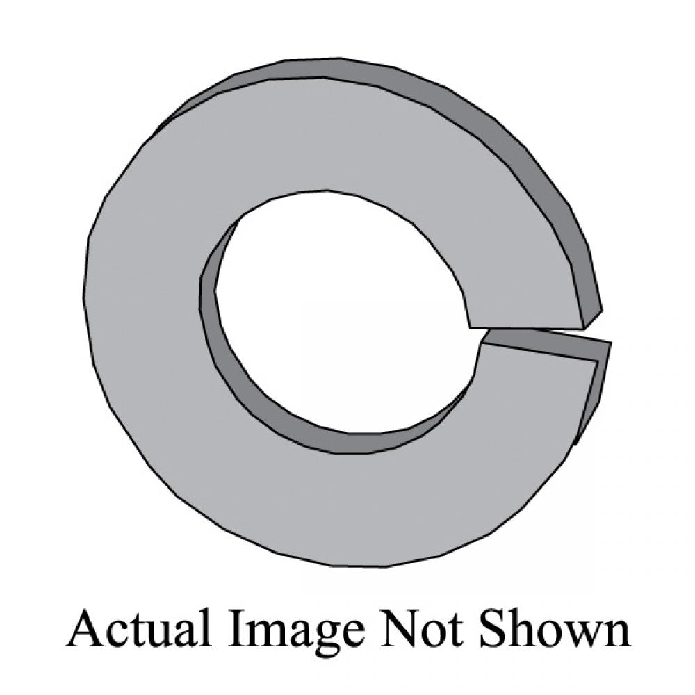 WASHER LOCK 1/4IN 316 SST YEL DICHROMATE