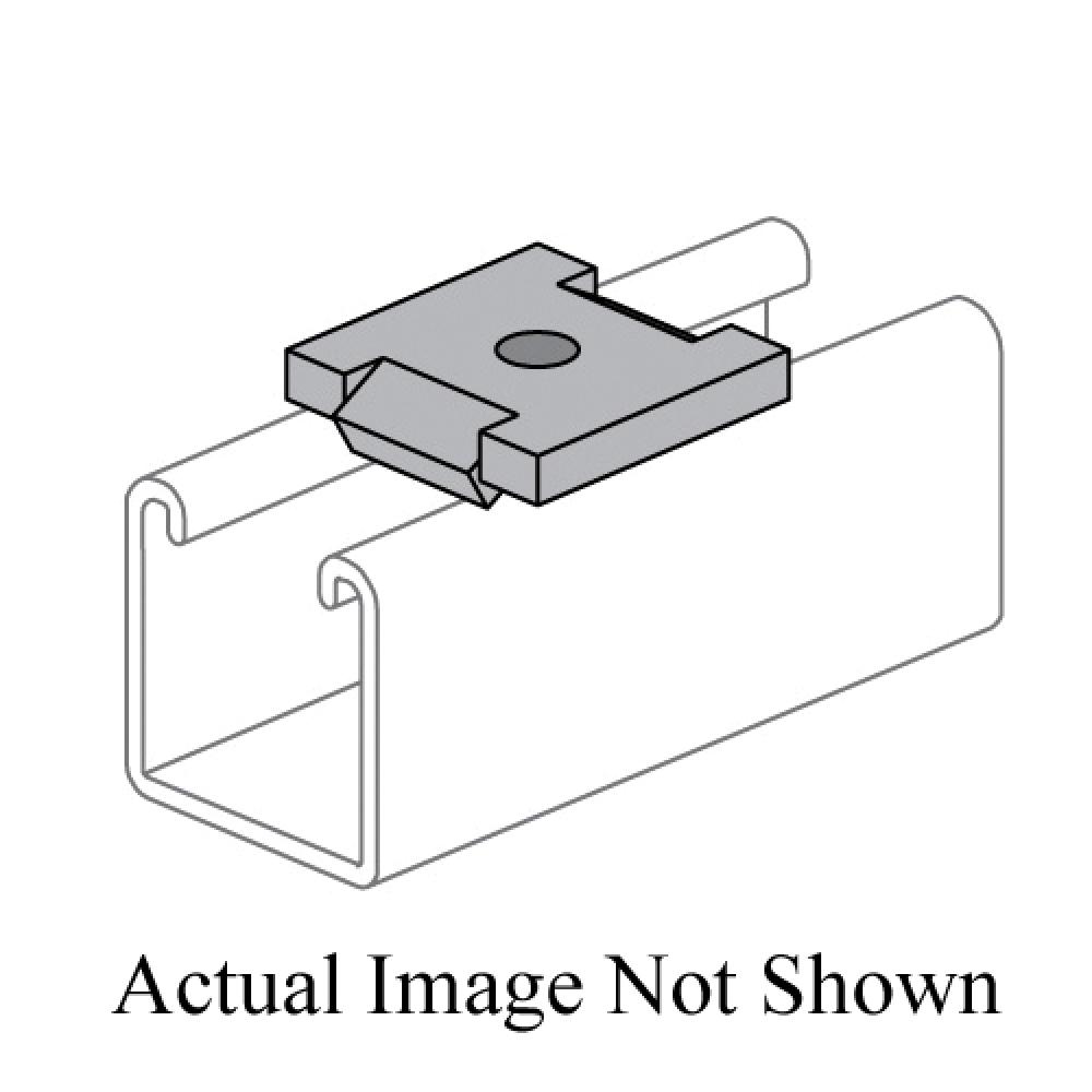 WASHER SQ 1/2IN 1/4IN STL 1-HOLE FLAT P