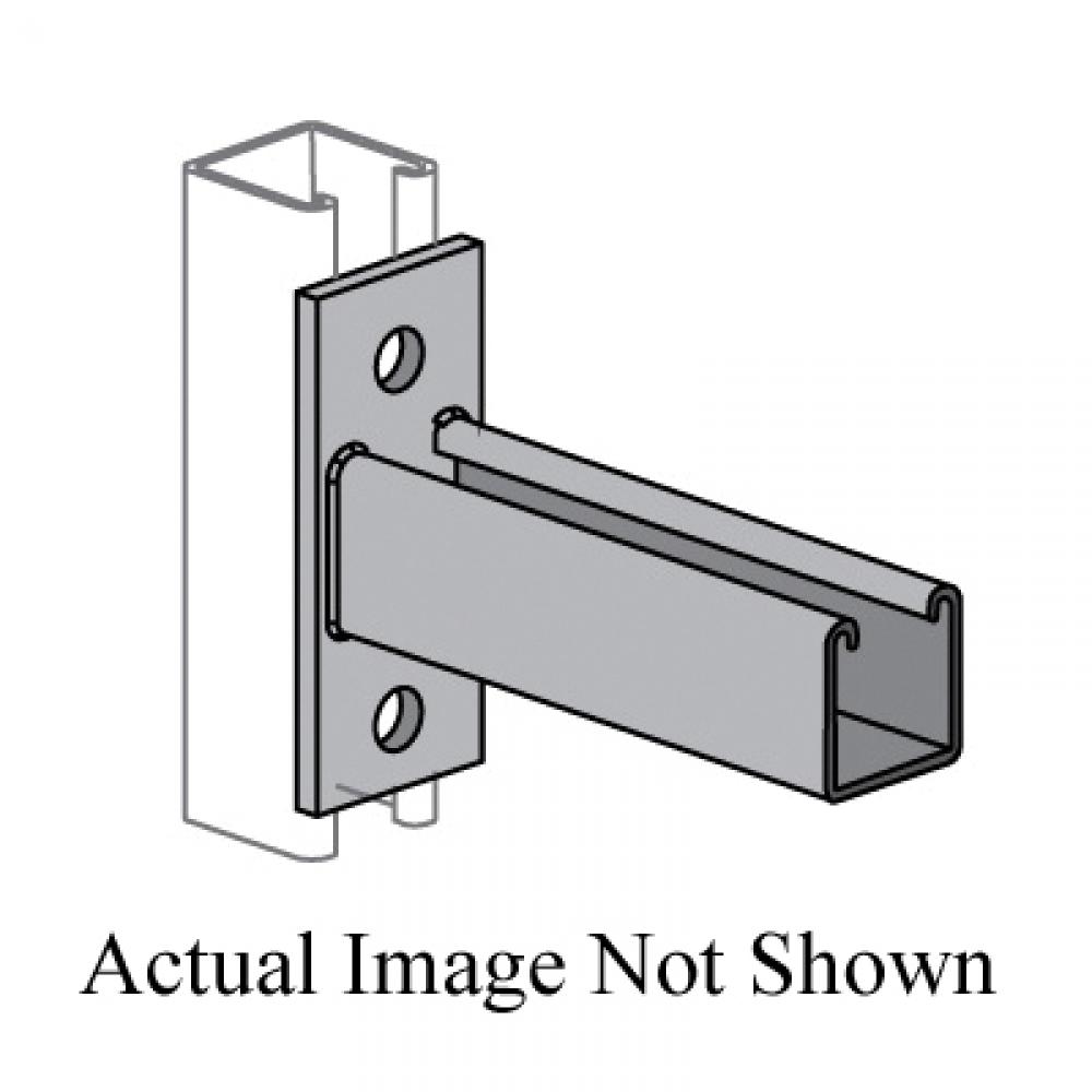BRACKET STRUT 30IN 2IN 1/4IN STL 4-5/8IN