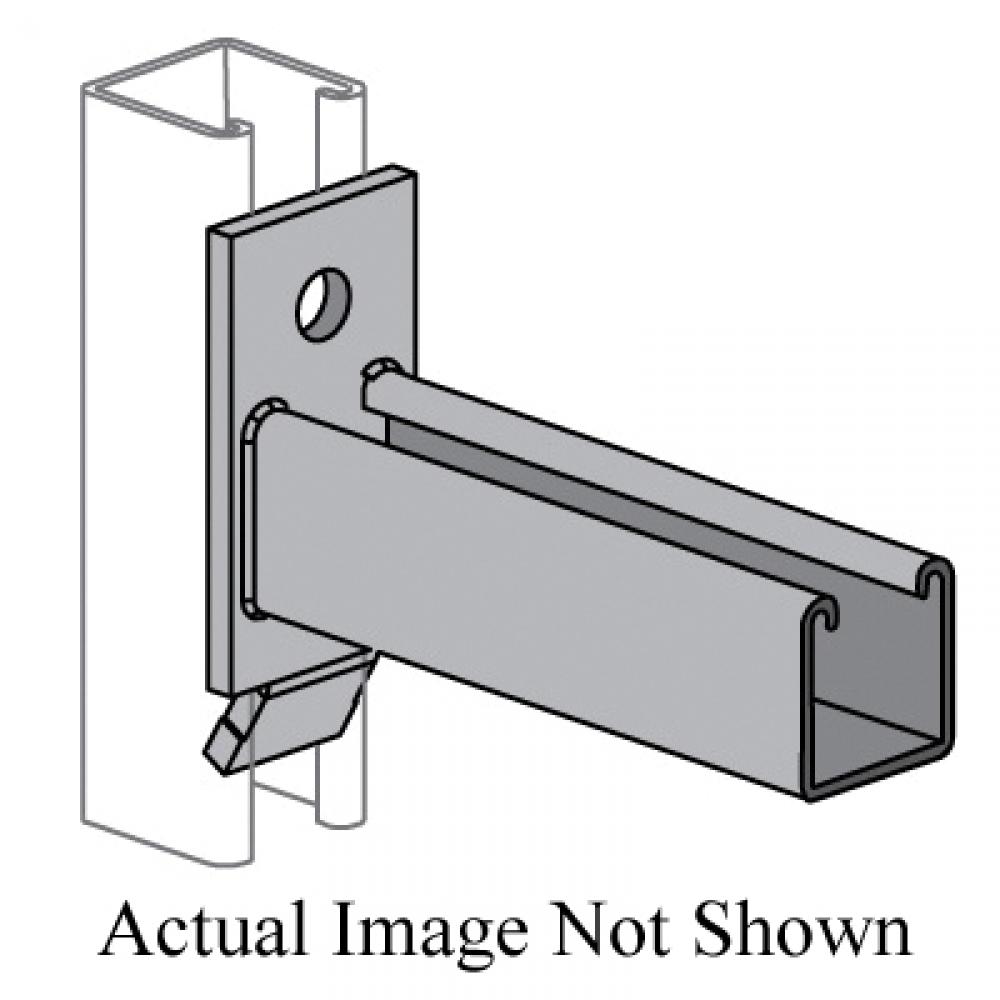 BRACKET CHANNEL 24IN 2IN 1/4IN STL 300LB
