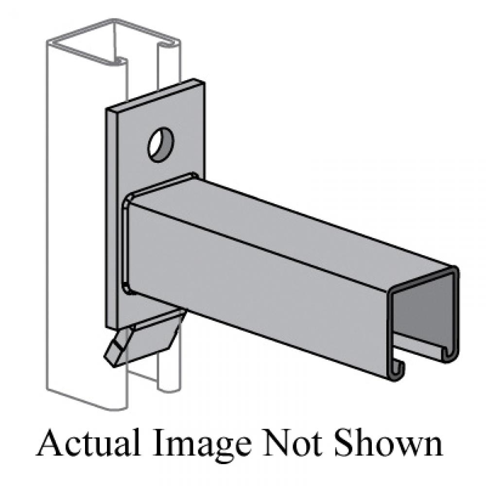 BRACKET CHANNEL 24IN 2IN 1/4IN STL 300LB