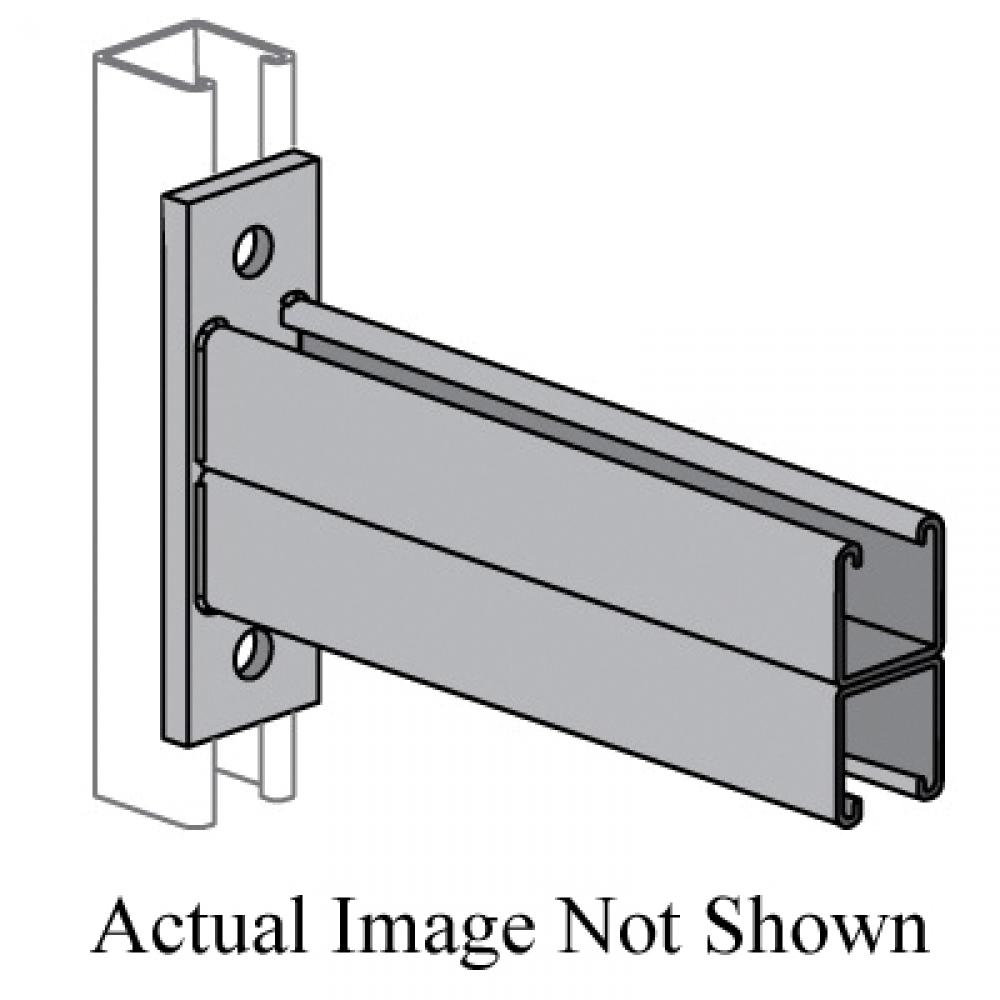 BRACKET 30IN 2IN 3/8IN STL 800LB 6-1/4IN