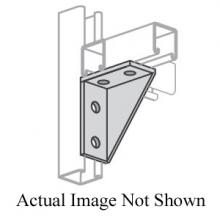 Atkore PS-2023-L-EG - BRACKET SHELF 4 1-7/8IN 1/8IN STL LH