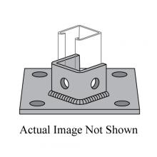 Atkore PS-3013-FL-GR - BASE POST 1 CENTERED 1-5/8IN STL