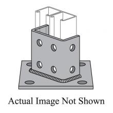 Atkore PS-3064-ZD - BASE POST COLUMN DBL 2 3-1/2IN PS 100