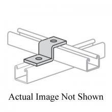Atkore PS-612-GR - Z-SUPPORT 2 3-1/2IN 1-5/8IN STL 1/4IN