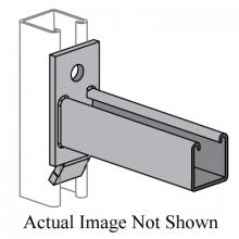 Atkore PS-808-T1-24-PG - BRACKET CHANNEL 24IN 2IN 1/4IN STL 300LB