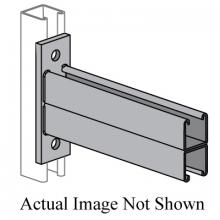 Atkore PS-809-12-GR - BRACKET 12IN 2IN 3/8IN STL 2000LB