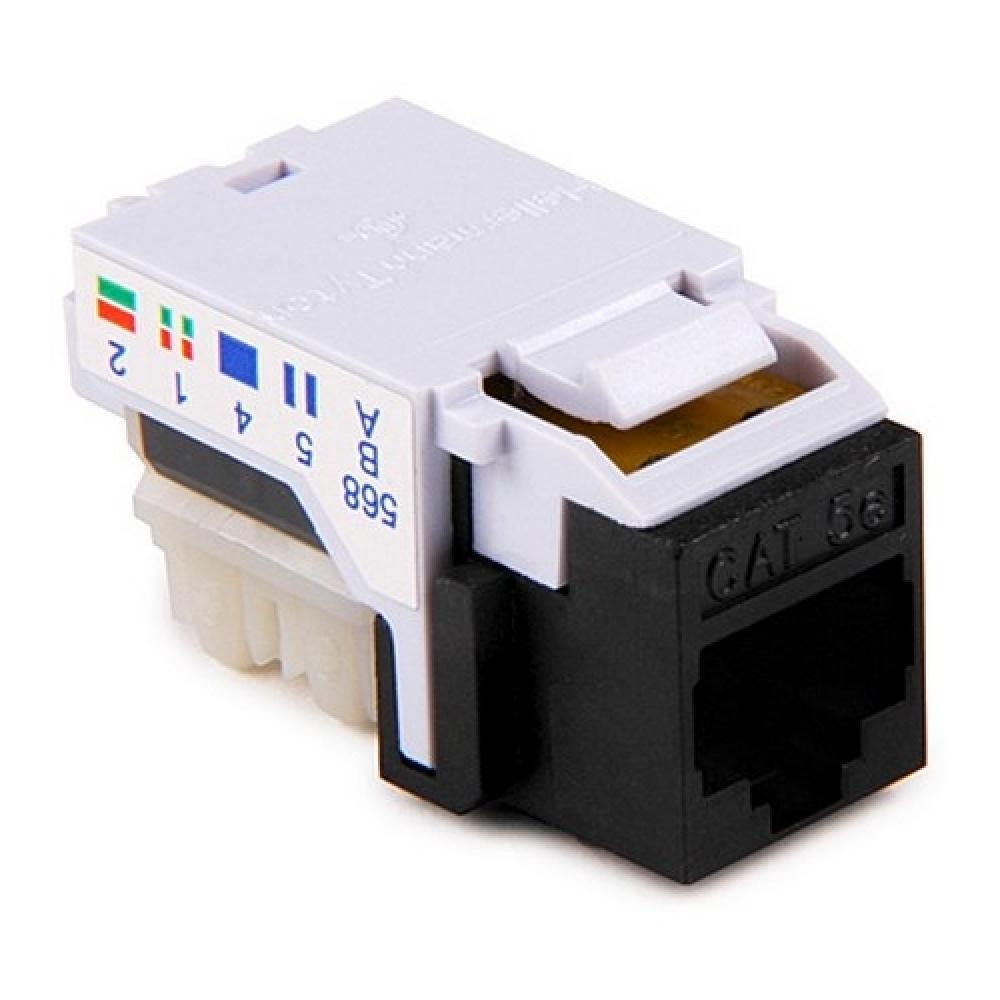 HellermannTyton RJ45FC5EBLK