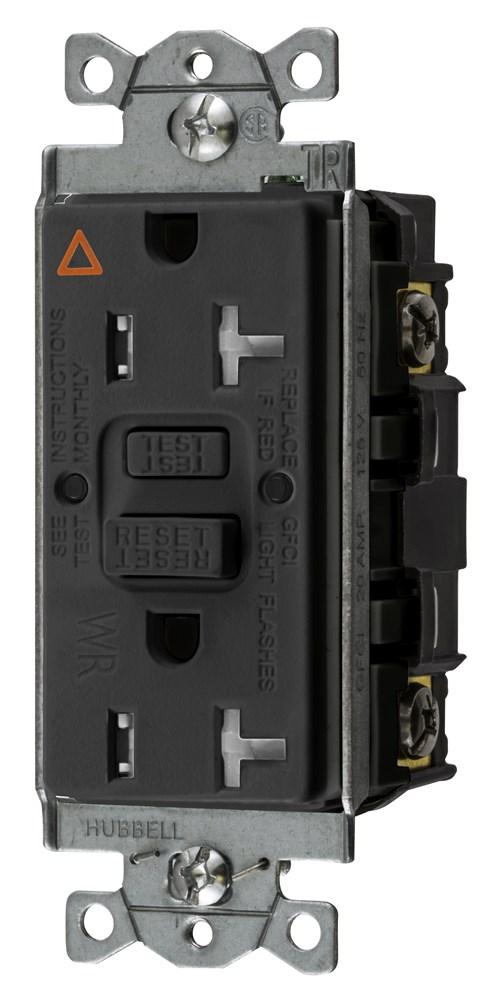Hubbell GFTWRST20BKIG