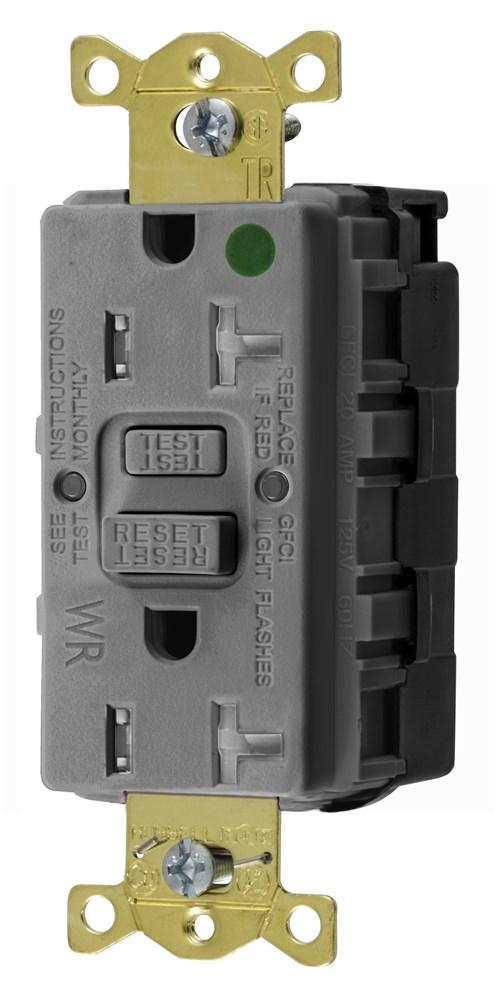 Hubbell GFTWRST83SNAPGY