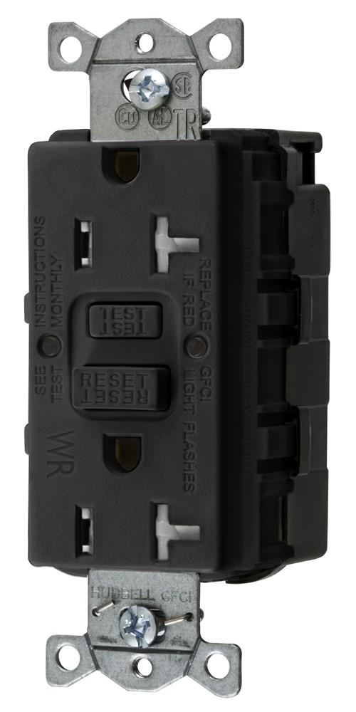 Hubbell GFTWRST20SNAPBK