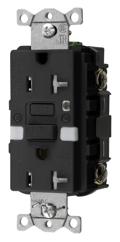 Hubbell GFTRST20BKNL