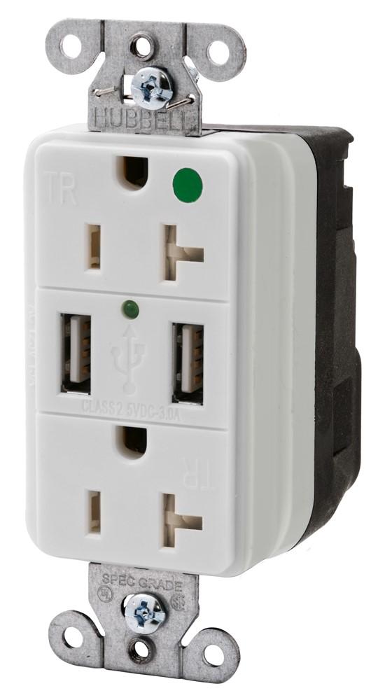 Hubbell SNAP8300USBW