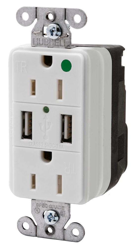 Hubbell SNAP8200USBW