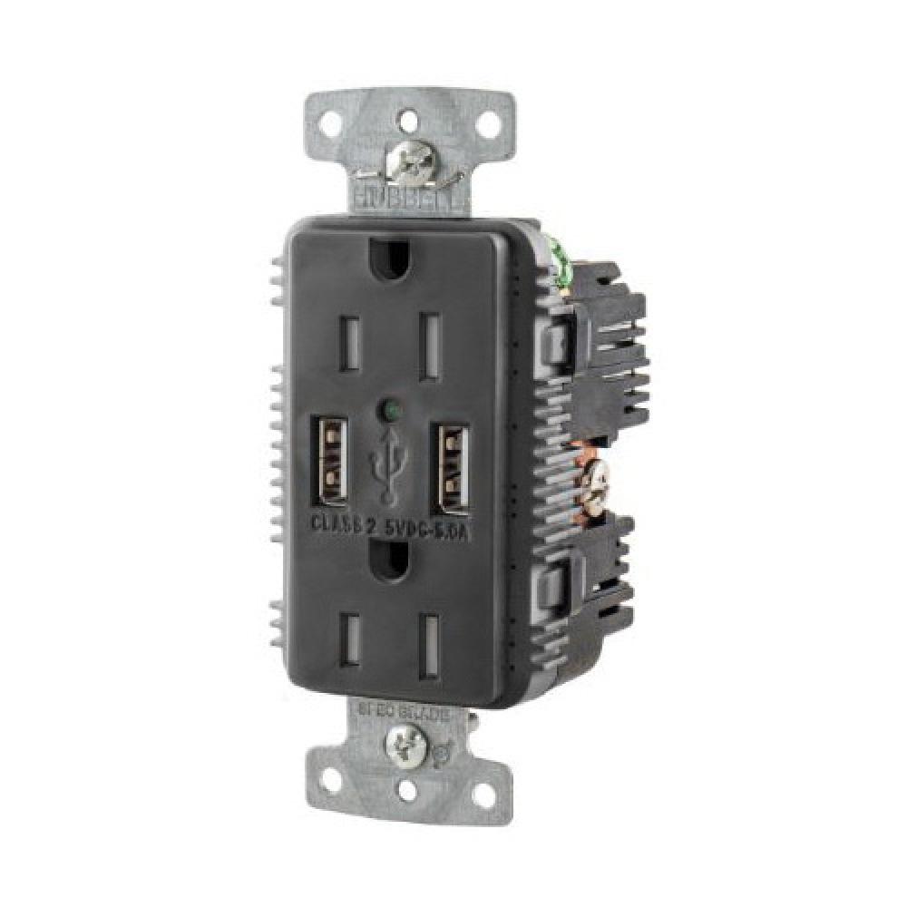 Hubbell USB15A5BK