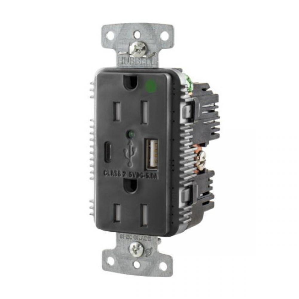 Hubbell USB8200AC5BK