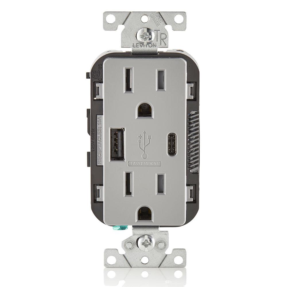 Leviton T5633-GY