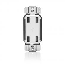 Leviton USB4P-W - Leviton USB4PW