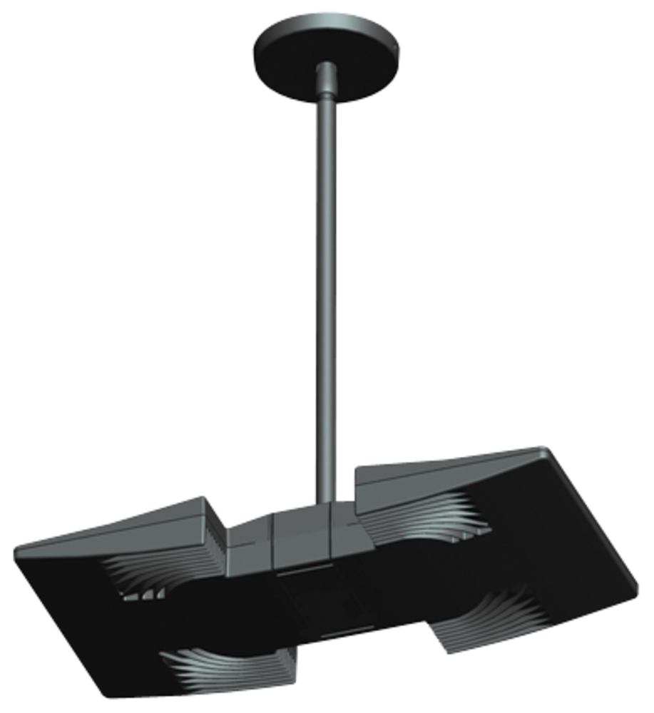 RAB Lighting NDLED4RD-80YN-B-W